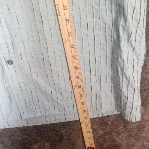 Territory Ahead button up shirt blue men's size large - Picture 6 of 7